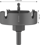 Sega a tazza Bosch per legno e cartongesso con albero 80 x 25 mm.