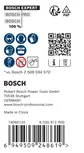 Etichetta del set di seghe a tazza Bosch EXPERT Sheet Metal Power Change Plus.