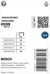Punti metallici Bosch a corona stretta tipo 55, 28 mm, rivestiti in resina.