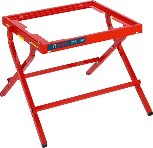 Supporto portautensili pieghevole Bosch GTA 6000 per seghe.