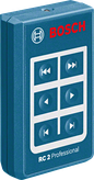 Telecomando Bosch RC 2 per strumenti di livellamento laser.