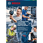 Immagine di strumenti Bosch Professional con uomini al lavoro in un ambiente industriale.