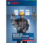 Un uomo con un casco giallo tiene attrezzi Bosch Professional in un ambiente di lavoro.