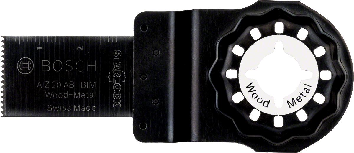 شفرة المنشار المتذبذبة Bosch Starlock للخشب والمعادن.