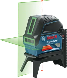 أداة تسوية الليزر Bosch GCL 2-15 G ذات الأشعة الخضراء.