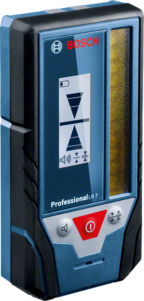 جهاز استقبال ليزر Bosch LR 7 بشاشة عرض كبيرة.