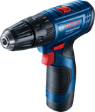 مثقاب لاسلكي Bosch GSB 120-LI، مقبض مريح.