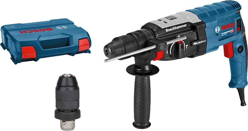 مثقاب مطرقة دوارة من Bosch GBH 2-28 F مع حقيبة.