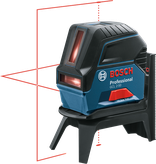 أداة تسوية الليزر المدمجة Bosch GCL 2-50 على حامل ثلاثي القوائم.
