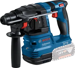 مطرقة دوارة لاسلكية من Bosch GBH 185-LI مع بطارية 18 فولت 4.0 أمبير في الساعة.