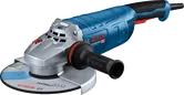 ماكينة صنفرة الزوايا Bosch GWS 27-230 J بمقبض مريح.