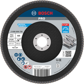 قرص الصنفرة Bosch PRO X571 ذو الشفرات 180 مم G60 للمعادن.
