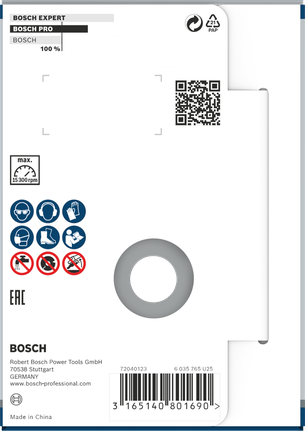 رأس طحن متعدد المواد من Bosch برو 2.5 × 100 × 16 مم.
