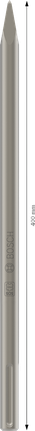 إزميل Bosch PRO SDS max-4C المدبب 400 مم.