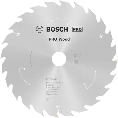 شفرة المنشار الدائري اللاسلكي Bosch PRO Wood T24.