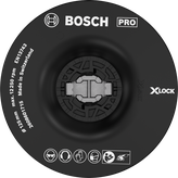 وسادة دعم Bosch برو متوسطة الحجم 125 مم مع قفل X.