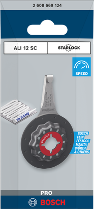 شفرة متعددة الاستخدامات Bosch PRO ALI 12 SC مقاس 4 × 12 مم.