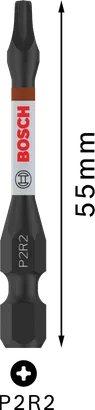 مثقاب Bosch PRO P2R2 مقاس 55 مم لمفك البراغي.