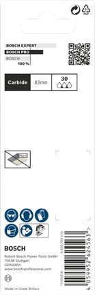 شفرات بانوراما Bosch PRO Soft Tile T130RF مقاس 83 مم، عدد 2 قطعة.