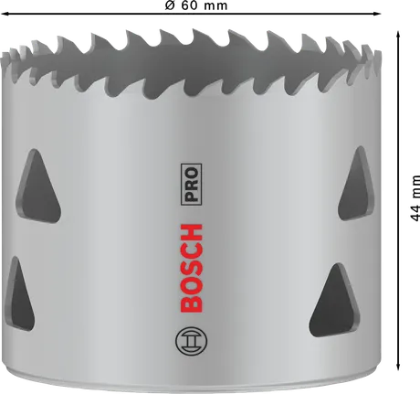 منشار ثقب متعدد المواد Bosch PRO بقطر 60 مم.
