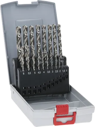 مجموعة مثقاب Bosch PRO Metal HSS-G Twist، 19 قطعة.