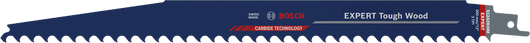 شفرة المنشار الترددي Bosch EXPERT Tough Wood مقاس 300 مم.