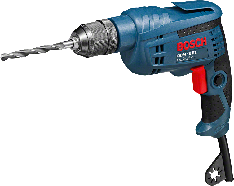مثقاب Bosch GBM 10 RE بمحرك 600 واط.
