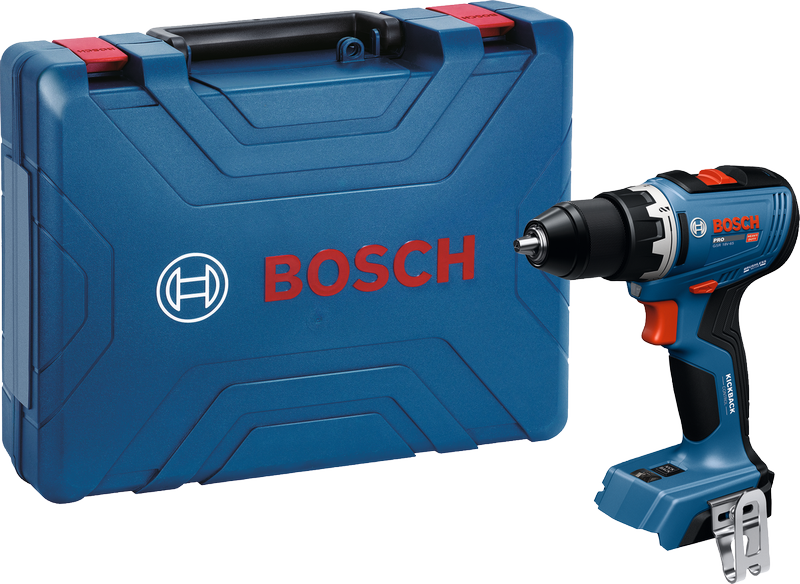 مثقاب لاسلكي Bosch GSR 18V-65 مع حقيبة حمل.
