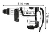 Bosch GSH 7 VC Demolition Hammer with SDS max dimensions drawing
