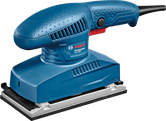 Bosch GSS 2300 orbital sander for smooth sanding.