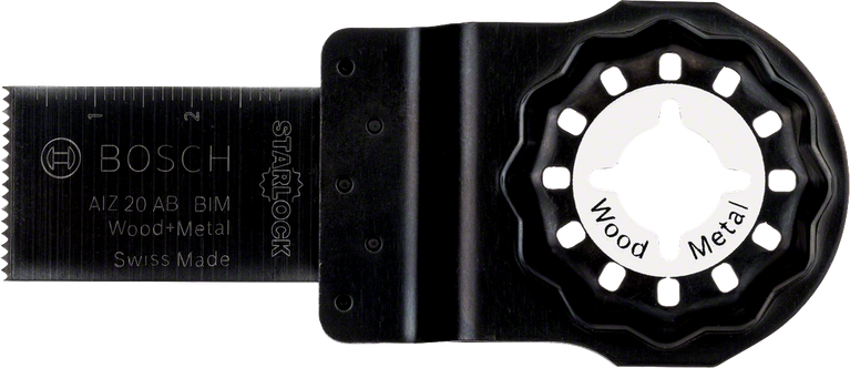 Bosch Starlock AIZ 20 AB wood and metal cutting blade.