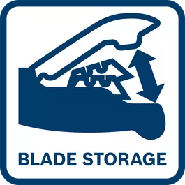  Blade storage