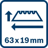 سكين متعدد الاستخدامات مع حجرة مفتوحة بجوار شفرتين بديلتين على سطح رمادي.