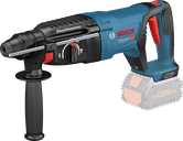 Bosch GBH 18V-26 D rotary hammer with side handle.
