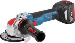 Cordless Angle Grinder with X-LOCK