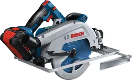 Bosch GKS 18V-68 GC cordless circular saw with ProCORE18V battery.