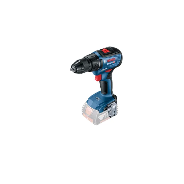 Bosch GSR 18V-50 cordless drill driver with brushless motor.