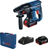 Cordless Bosch hammer drill kit.