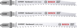 EXPERT Hardwood 2-side clean Jigsaw Blade Set