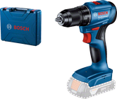 Bosch GSR 185-LI cordless drill with carrying case.
