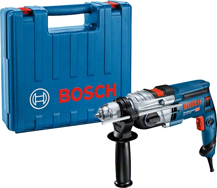 Bosch GSB 19-2 RE impact drill with carrying case.