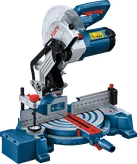 Bosch GCM 254 mitre saw with adjustable angle guide.