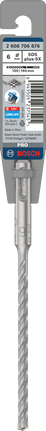 Bosch SDS plus-5X 6 x 100 x 160 mm drill bit.