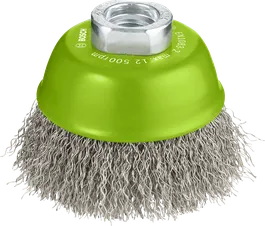 Bosch PRO Stainless Steel clean Cup Brush, 75 mm.