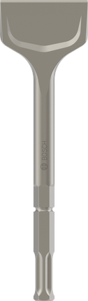 Bosch PRO Hex-5C Spade Chisel 115 mm cutting edge.