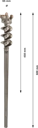 Bosch PRO SDS max-9 Break Through Drill Bit, 65 mm diameter.