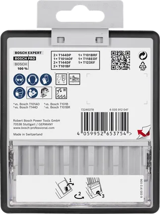 Bosch PRO Wood and Metal Set 100 mm 10 pcs.