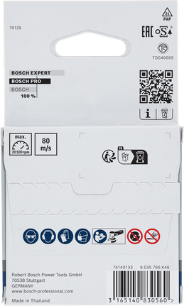 Bosch PRO stainless steel cutting disc 76×1×10 mm.