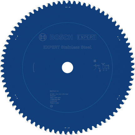 Bosch EXPERT Stainless Steel Circular Saw Blade, 80 teeth.