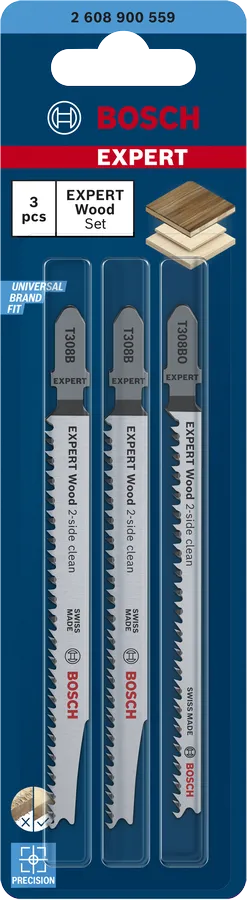 EXPERT Wood 2-side clean Set